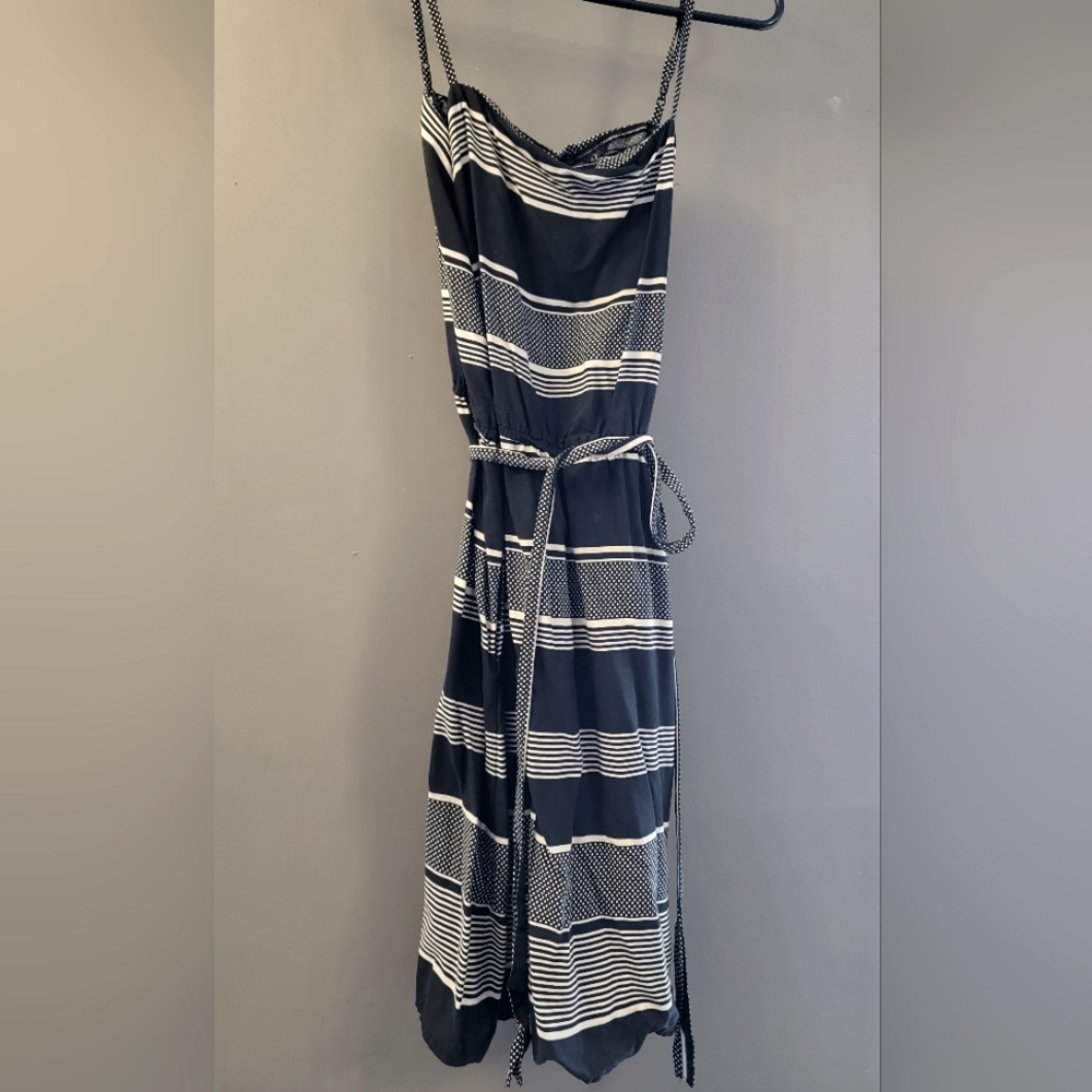 Gap cotton black summer dress M